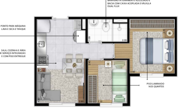 Apartamento na região da Vila Prudente, a partir de 226 mil sem varanda, 245 mil com varanda. 5 minutos a pé da Estação Oratório Monotrilho Linha Prata.