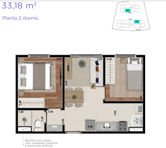 Apartamento 2 dormitórios, com varanda por 267 mil na Rua Grumixamas, 5 minutos a pé da Estação Jabaquara, SP. Entrada facilitada, aceitamos financiamento. Oportunidade para investidores ou moradia!