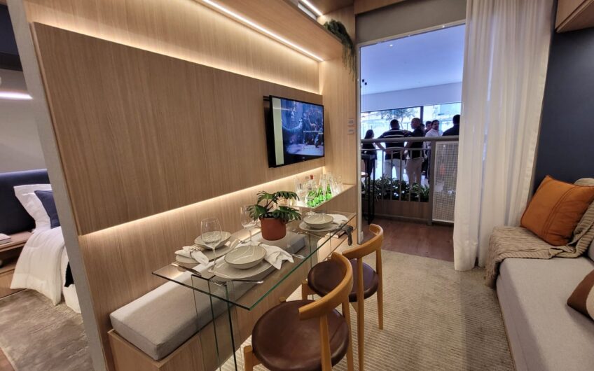 VIZ , apartamento 1 e 2 dormitórios ao lado da Estação Adolfo Pinheiro, linha lilás, condomínio completo com lazer, lavanderia, mini mercado e quadra de beach tênis. A partir de 290 mil reais.