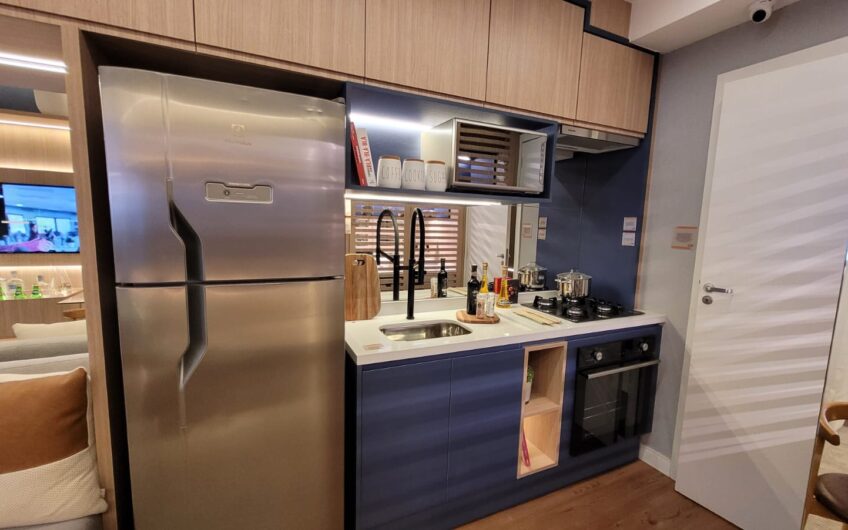 VIZ , apartamento 1 e 2 dormitórios ao lado da Estação Adolfo Pinheiro, linha lilás, condomínio completo com lazer, lavanderia, mini mercado e quadra de beach tênis. A partir de 290 mil reais.