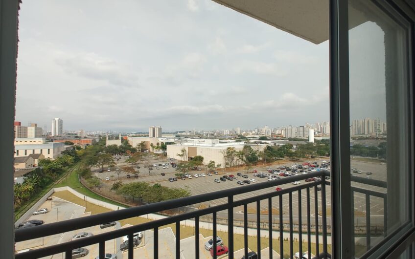 Apartamento 2 dorm 44 m2 , com vaga , varanda vista para o  Shopp Mooca, piscina, quadra poliestportiva, churrasqueira. Novo e vista livre andar alto! R$ 410 mil.