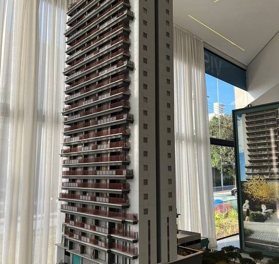 Oriz, by Plano e Plano. Apartamento a partir de 285 mil , 28 m2 , há apenas 1 km do shopping Ibirapuera, no bairro do Campo Belo. 5 minutos da Estação Eucaliptos , linha lilás, em SP.