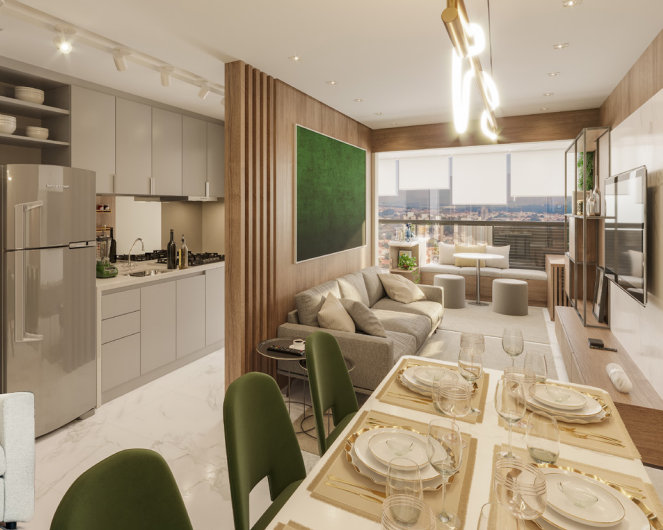 Stilo M.Bigucci, apartamentos de 71 , 73 e 82 m2, com 1 ou 2 vagas. Sendo a unidade de 71m2 c 2 dorm , varanda e vaga a partir de 765 mil. Entrega em dezembro de 2025.